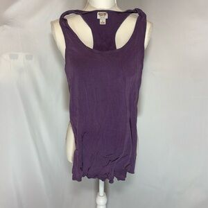 Mossimo Supply Co Purple Racerback Tank Top S
